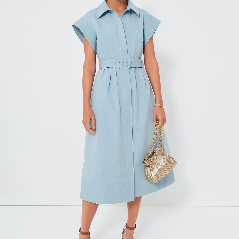 Tuckernuck Slate Blue Chloe Dress